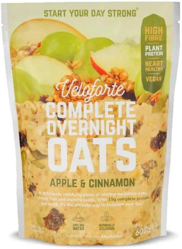 

Veloforte Apple & Cinnamon Complete Overnight Oats 602g