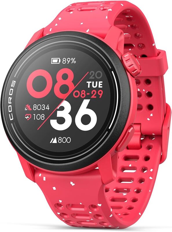 COROS PACE 3 GPS Sport Watch Red / Silicone Band