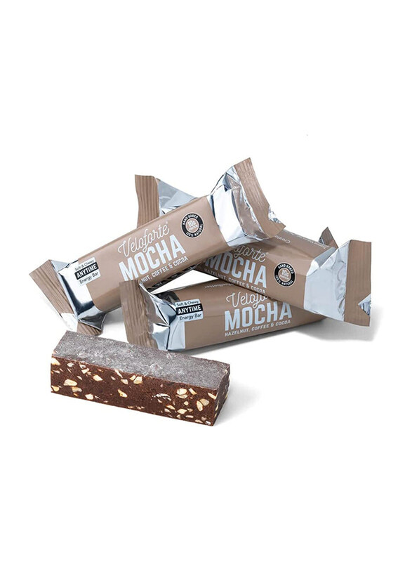 

Veloforte Mocha Protein Bar, 9 Bars, Hazelnut, Coffee & Cocoa