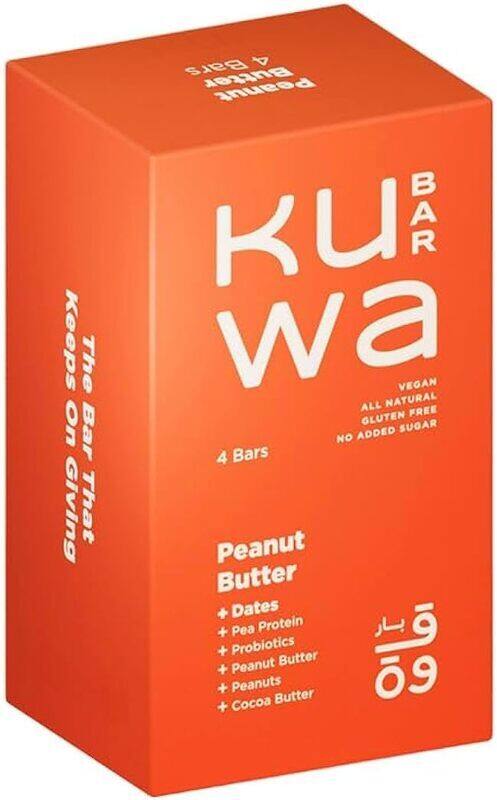 

Kuwa Bar Peanut Butter Protein Bar 4 x 46g