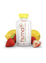 Huma Chia Energy Gel Plus, 24 x 44g, Strawberry Lemonade