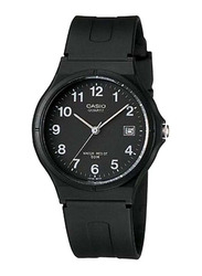Casio Analog Watch for Men with Resin Band, MW-59-1BVDF, Black