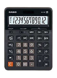 Casio 14-Digit Practical Calculator, GX14B, Black