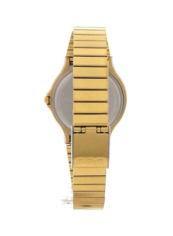 Casio Vintage Analog Watch for Men with Stainless Steel Band, Water Resistant, MQ-24G-9EEF, Gold