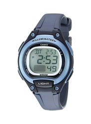 Casio Sports Digital Watch for Men with Resin Band, Water Resistant, LW-203-2AVDF, Blue/Grey