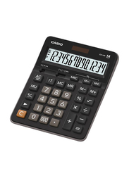 Casio 14-Digit Basic Desk Calculator, GX-14B-W-DC, Black
