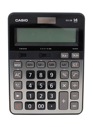 Casio 14-Digit Financial And Business Calculator, Black/Grey