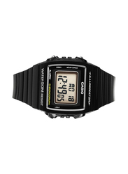 Casio Digital Watch for Men with Resin Band, Water Resistant, W-215H-1AVDF, Black/Grey