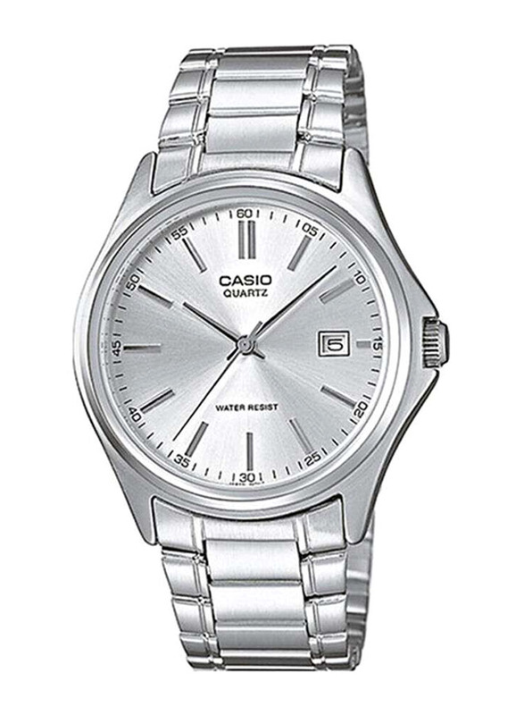 Casio Analog Watch for Men with Stainless Steel Band, Water Resistant, MTP-1183A-7A, Silver