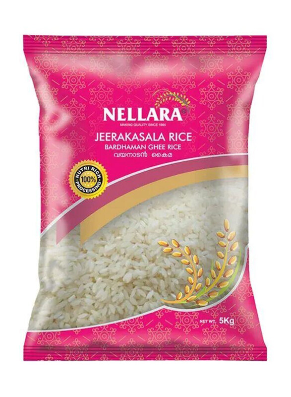 Nellara Jeerakasala Rice, 5Kg