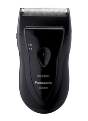 Panasonic Compact Shaver Wet/Dry Washable Shaver, Es 3831, Black