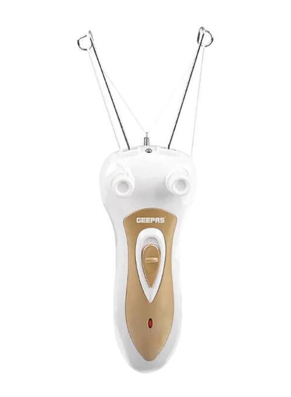

Geepas Rechargeable Ladies Epilator, White/Gold