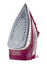 Beko Auto-Off Steam Iron 2600W, SIM 3126R, Pink/White