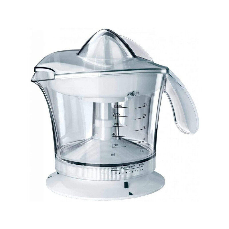 

Braun Press Citrus Juicer Citromatic , White, 20 Watts, Mpz 9."Min