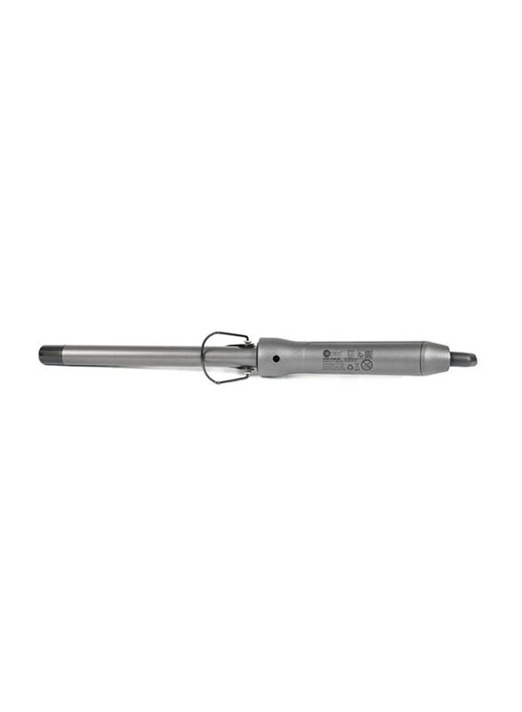 Afra 360 Swivel Cord Hair Curler with LCD Display & Adjustable Temperature, AF-360HCGY, Silver