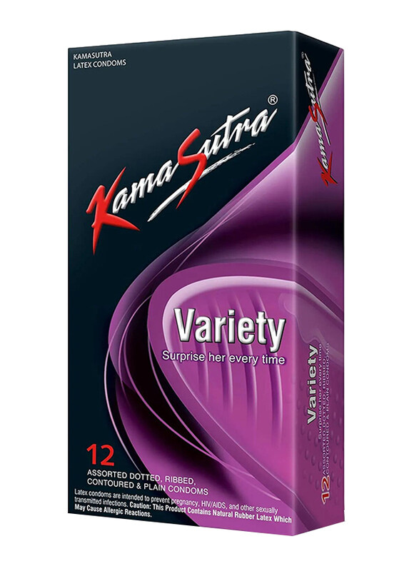 

Kamasutra Variety Condoms, 12 Pieces