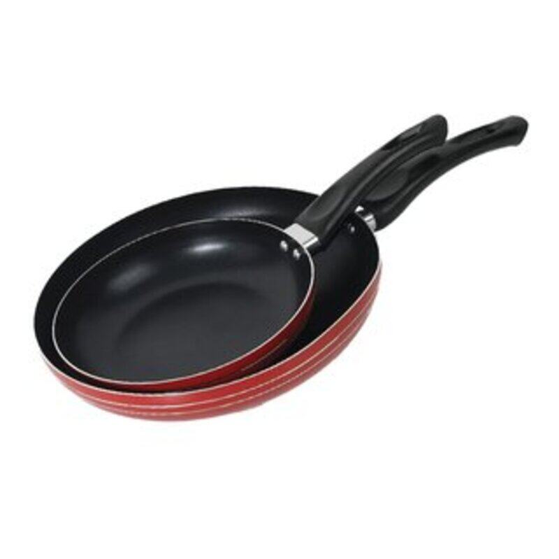 

Generic 2 Pieces Non Stick Fry Pan 20cm & 26cm Set