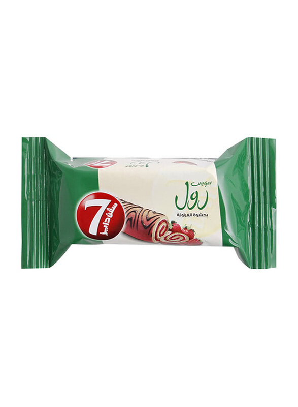 

7Days Mini Swiss Roll with Strawberry Filling, 20g