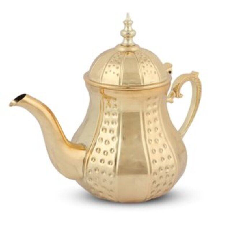 

Generic Stainless Steel 16590-A-4, Morocan Kettle Gold , 1.2 Ltr