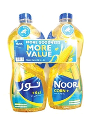 Noor Pure Corn Oil, 2 x 1.5 Litre
