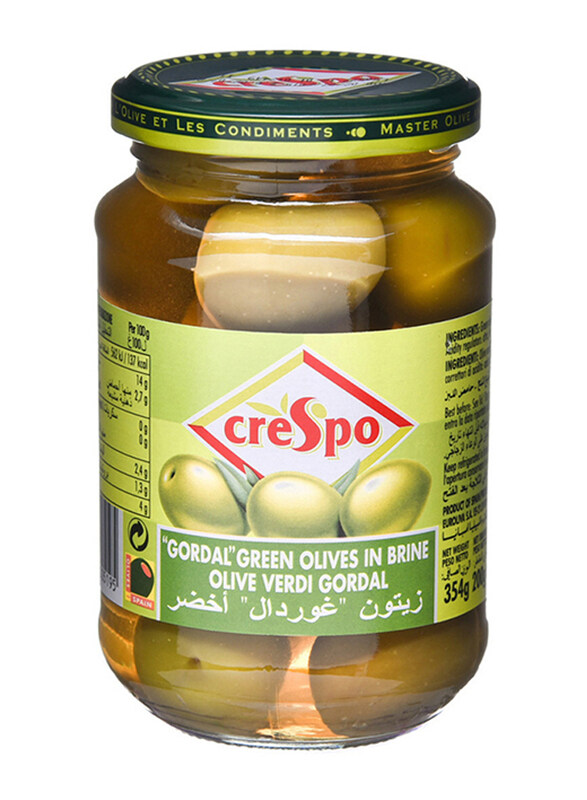 

Crespo Green Olives in Queen Jar, 200g