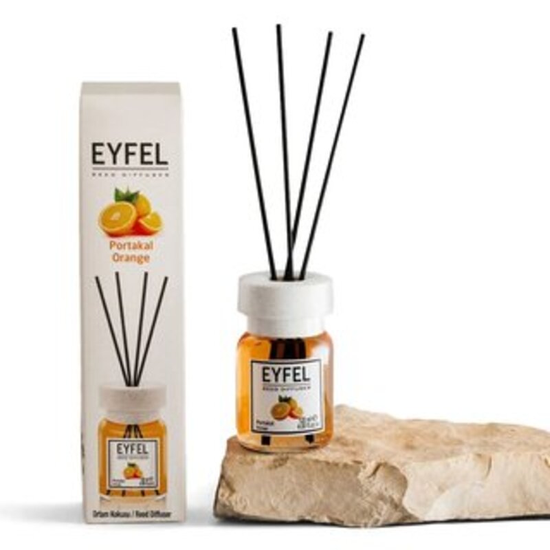 EYFEL Aroma Diffuser With Sticks Portakal Orange  ,  120ml