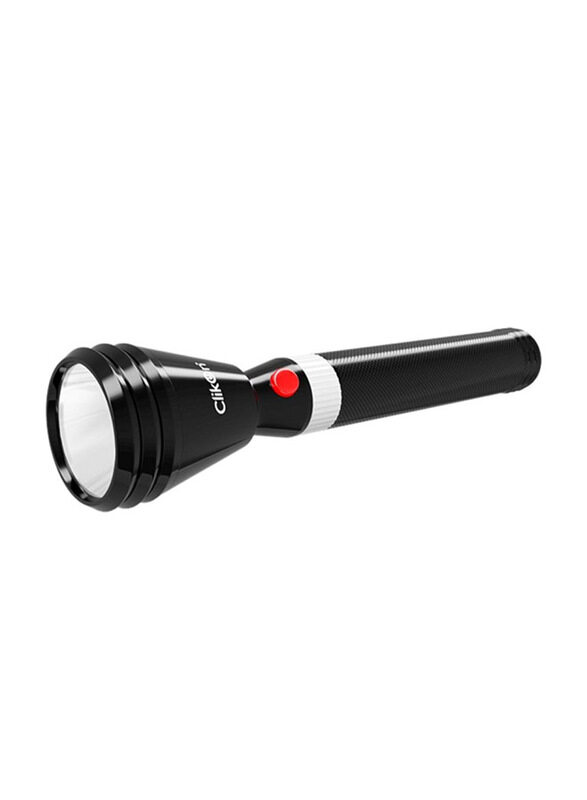 

Clikon CK8009 Rechargeable LED Flashlight, Black