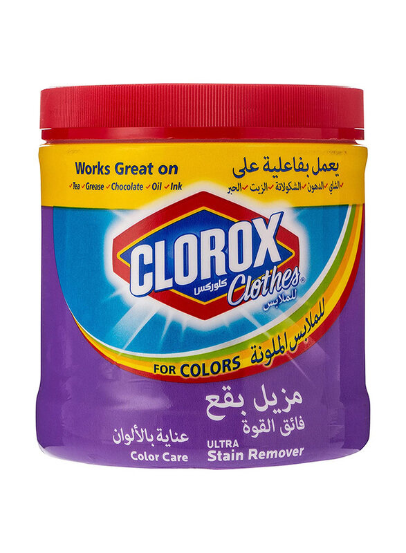 

Clorox Ultra Stain Remover Powder For Color Clothes, 500g