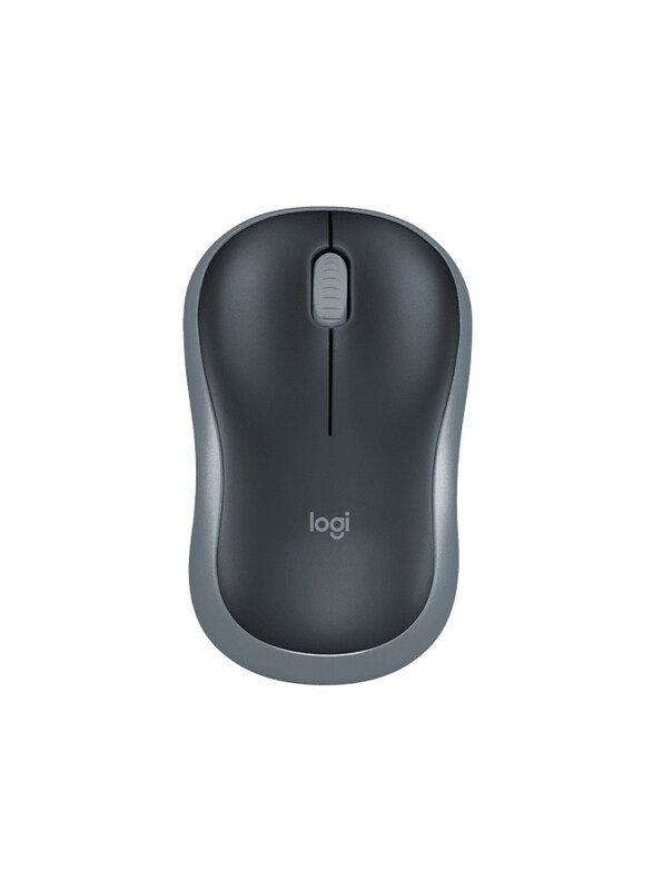

Logitech M185 Wireless Optical Mouse, Grey