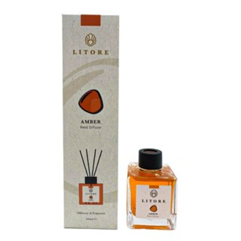 Litore Amber  Reed Difuser,  100 ml