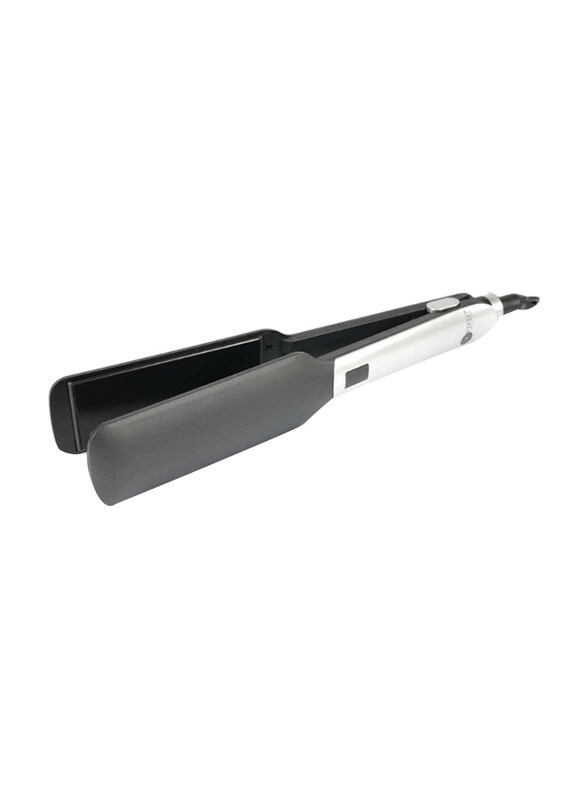 

Afra Ceramic Coat Hair Straightener, AF-0055HSSB, 55W, Silver/Black