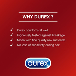 Durex Fetherlite Thin Condoms, 3 Pieces