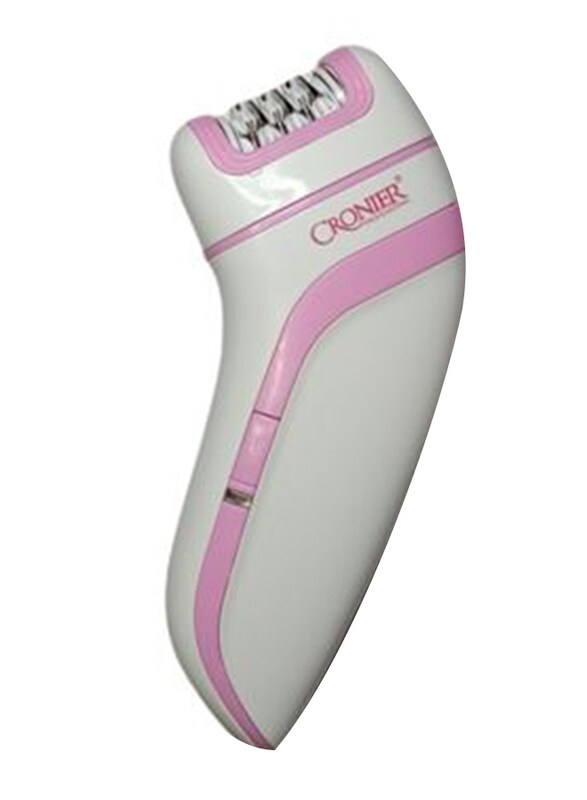 

Cronier Ladies Epilator, CR-8808, White/Pink