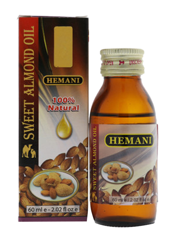 Hemani Live Natural Sweet Almond Oil, 60ml