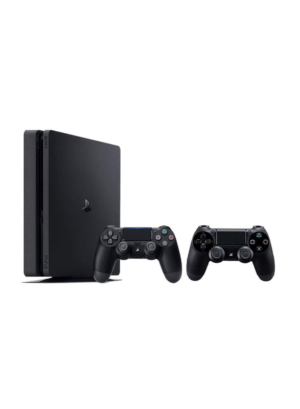 

Sony PlayStation 4 Slim Console, 500GB, with 1 Controllers, Black