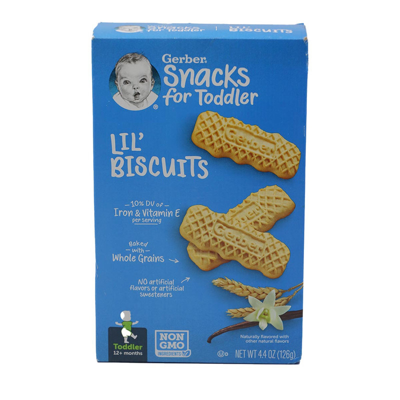 GERBER LIL BISCUITS 125G