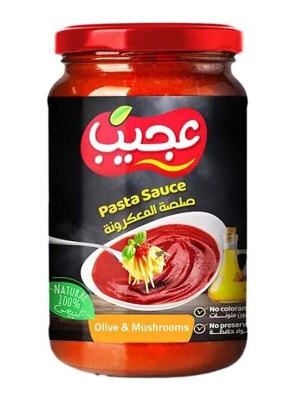 

Ajeeb Pasta Sauce with Olives, 360g