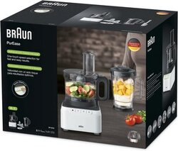 Braun Fp 3131, Food Processor , Blender 1.2 L, 2 Speed Button And Pulse.