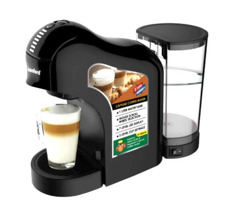 Sanford SF1384CM Capsule Coffee Maker 