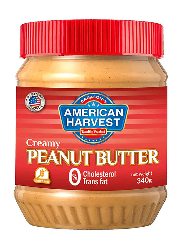 

American Harvest Creamy Peanut Butter, 340g