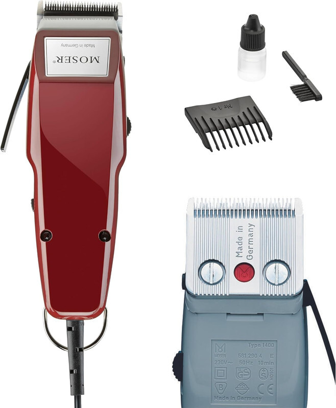 

Moser Hair 1400 01500, Clipper With Cord