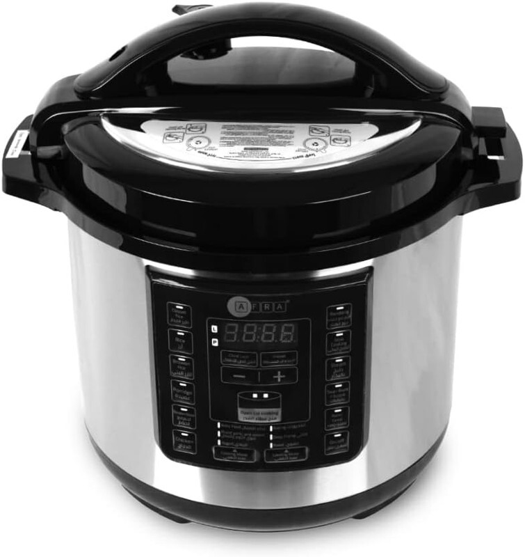 AFRA Electric Pressure Cooker, 12 in 1, Multifunction, 8L Capacity
