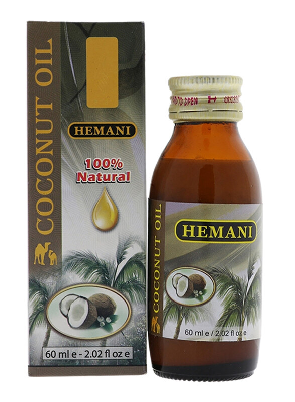 

Hemani Live Natural Coconut Oil, 60ml