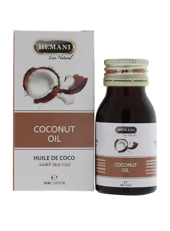 

Hemani Live Natural Coconut Oil, 30ml