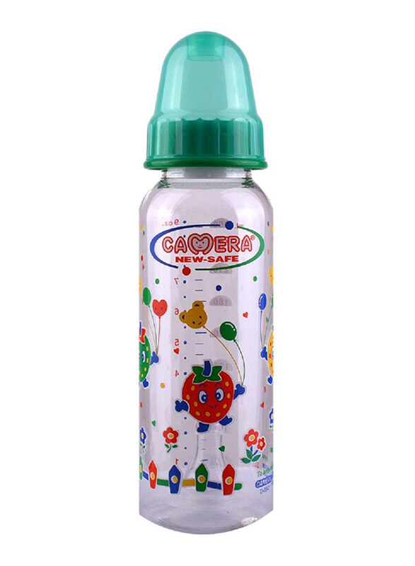 

Camera Decorated Baby Feeding Bottle, 250ml, Multicolour