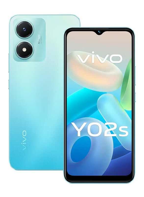 

Vivo Y02S 32GB Vibrant Blue, 3GB RAM, 4G LTE, Dual Sim Smartphone