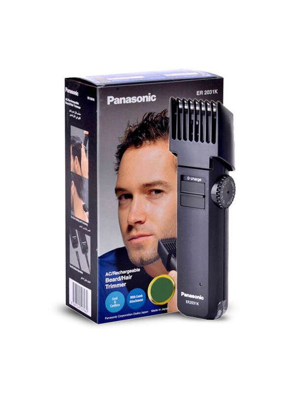 

Panasonic Beard & Hair Trimmer for Men, Black