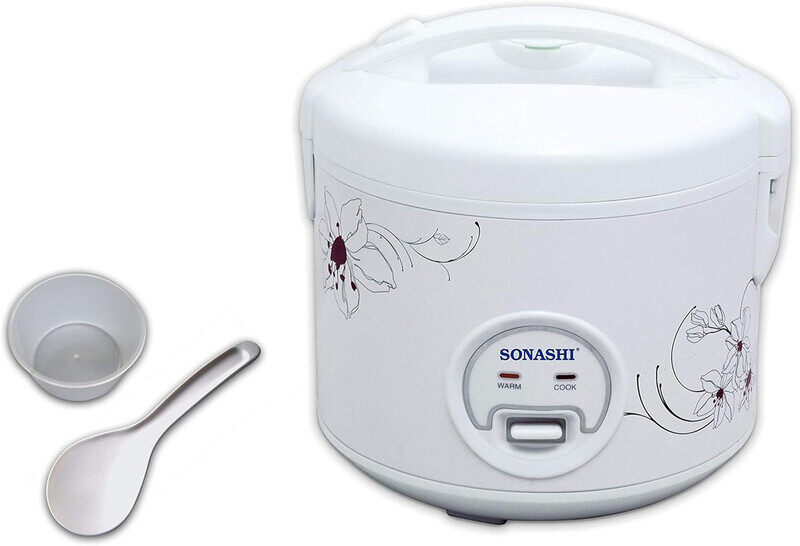 

Sonashi SRC 510, 1 Liter Rice Cooker with Steamer