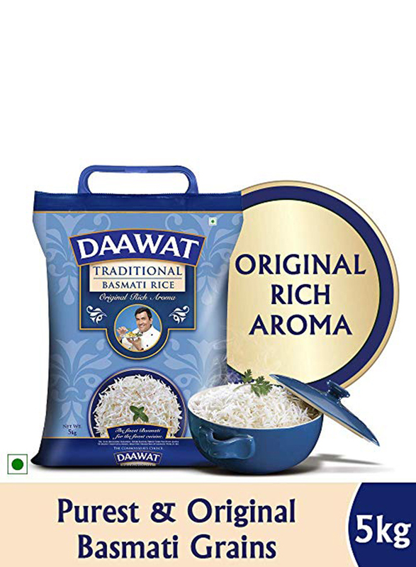 Daawat Traditional Basmati Rice, 5 Kg