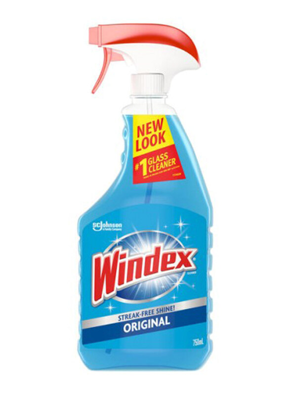 

Windex Original Glass Cleaner Trigger Bottle, 750ml